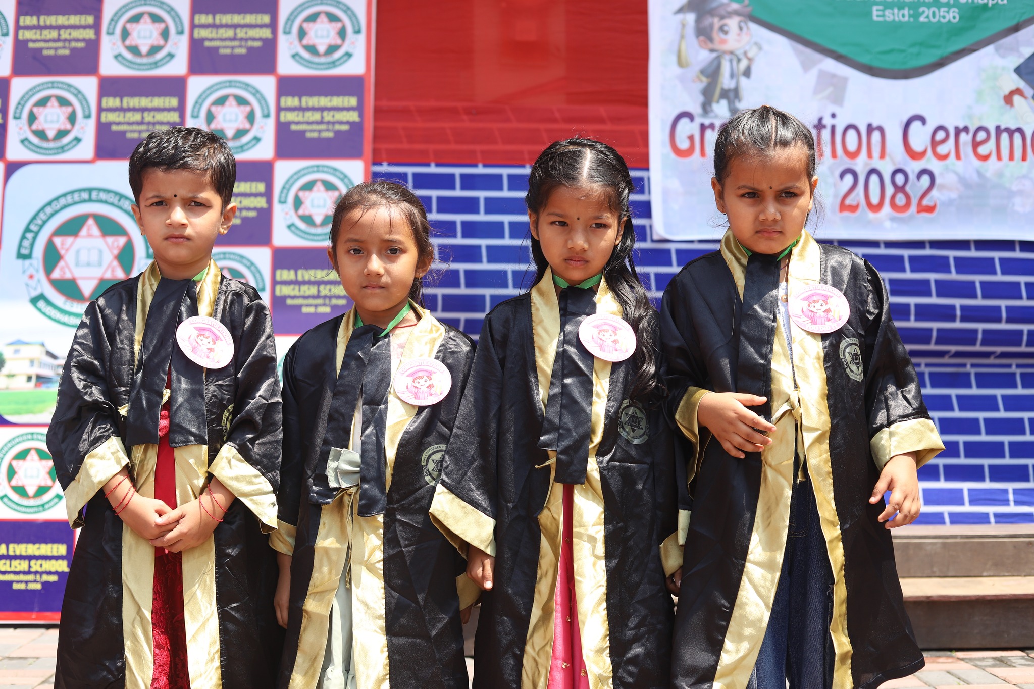 Graduation ceremony : From tiny steps in Prep II to big dreams in Class 1 🎓 Today we celebrate growth, laughter, and the beginning of a new journey. So proud of our little graduates—keep shining and reaching for the stars!